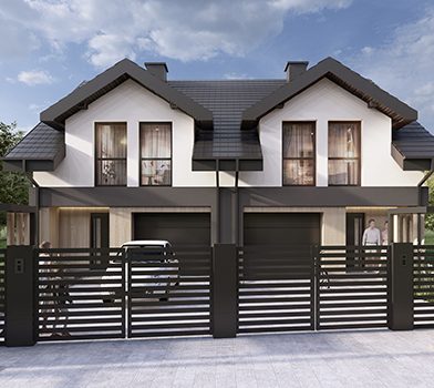 BUDYNEK MIESZKALNY JEDNORODZINNY DWULOKALOWY